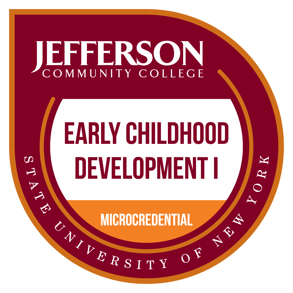 Early Childhood Development 1 Microcredential Badge