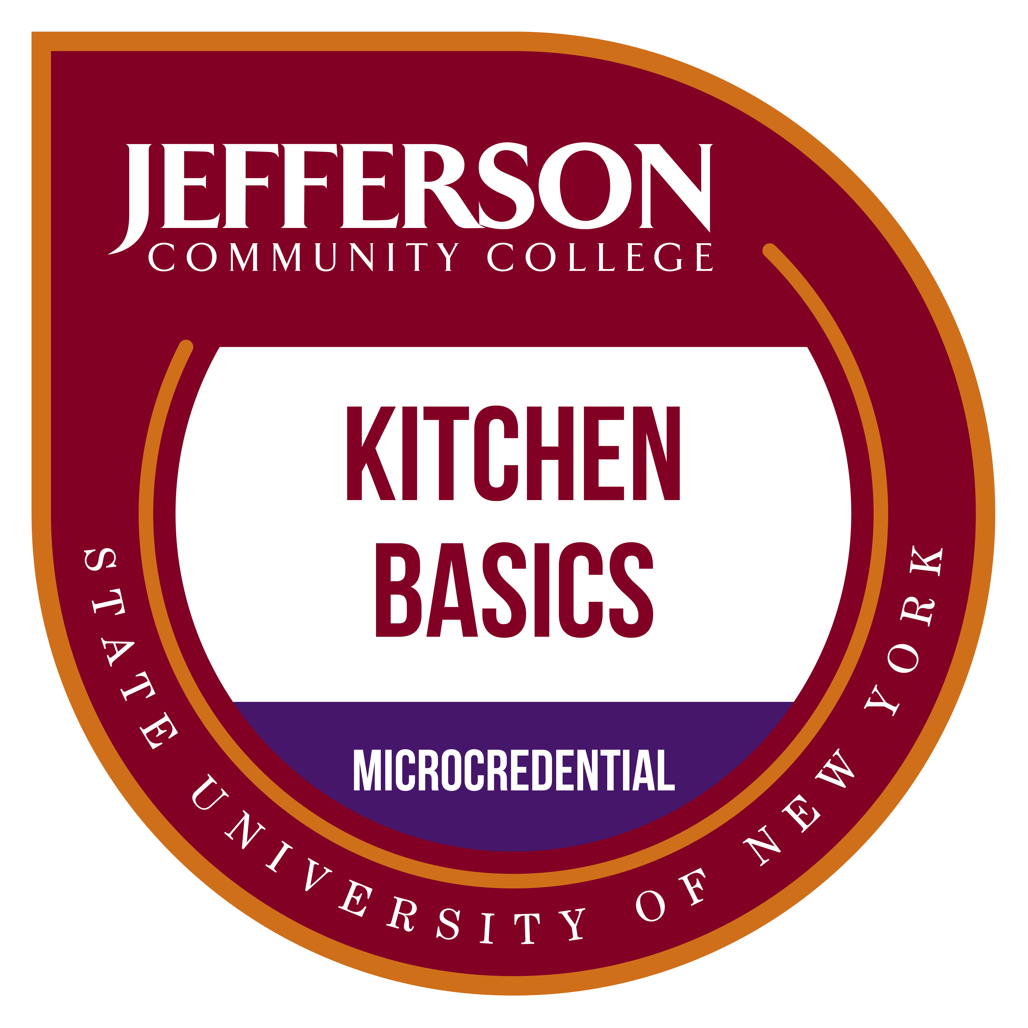 Kitchen Basics Microcredential Badge