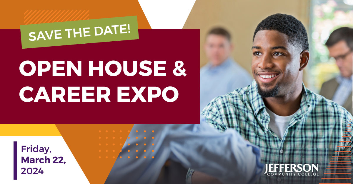 Save the date! Open House & Career Expo - Friday, March 22, 2024