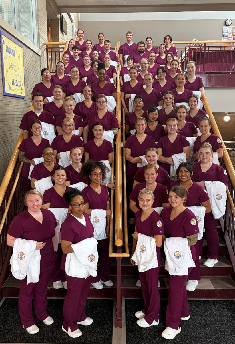 First-Year Jefferson Nursing Students receiving their White Coats