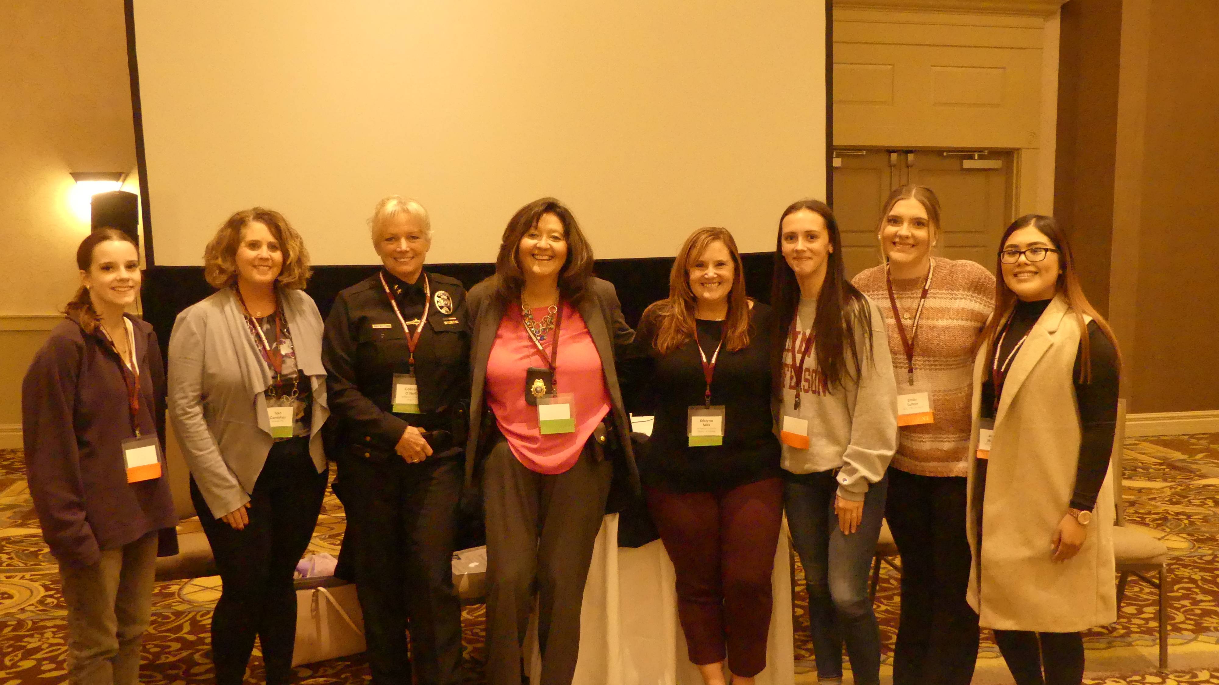 Image of JCC students and local presenters at CJEANYS conference