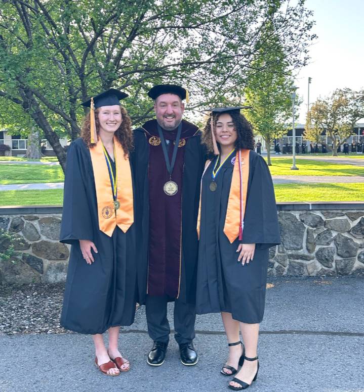 President Dupee with Recipients of SUNY Chancellor's Awards for Student Excellence