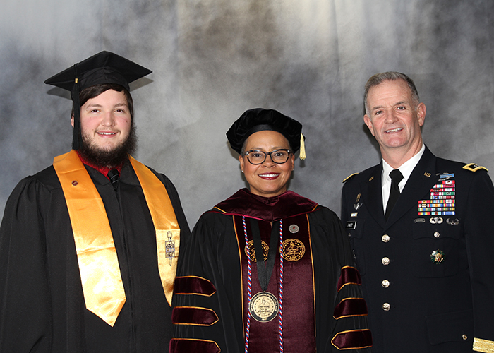 Dr. Stone with MG Piatt and Mike Lennox