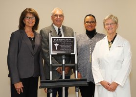 Nursing lab dedication photo