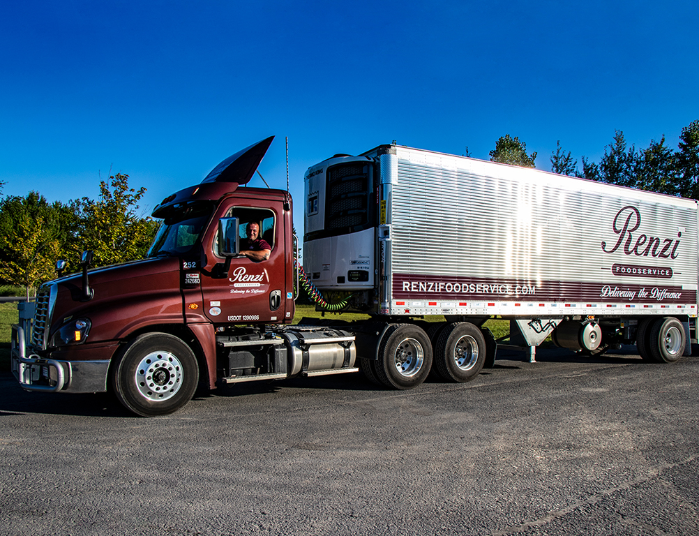 Image of CDL Driver in Renzi Truck