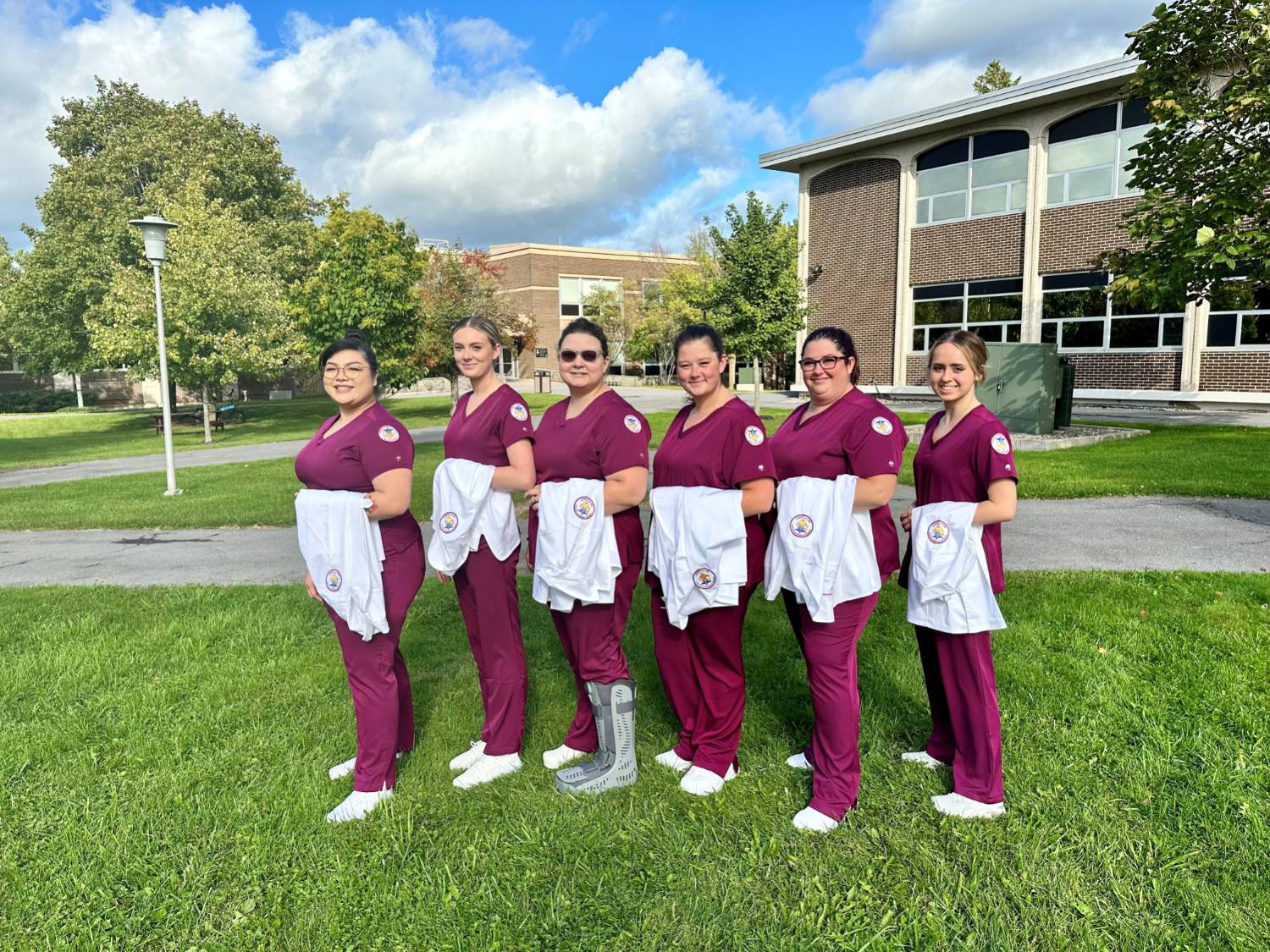 Image of nursing students in cohort I