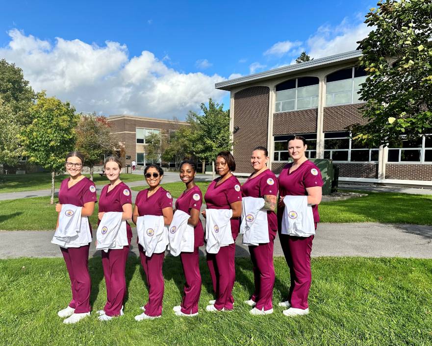 Image of nursing students in cohort III